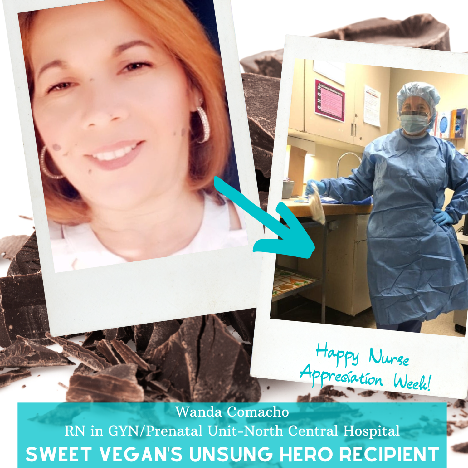 Sweet Vegan's Nurse appreciation-North Central Hospital