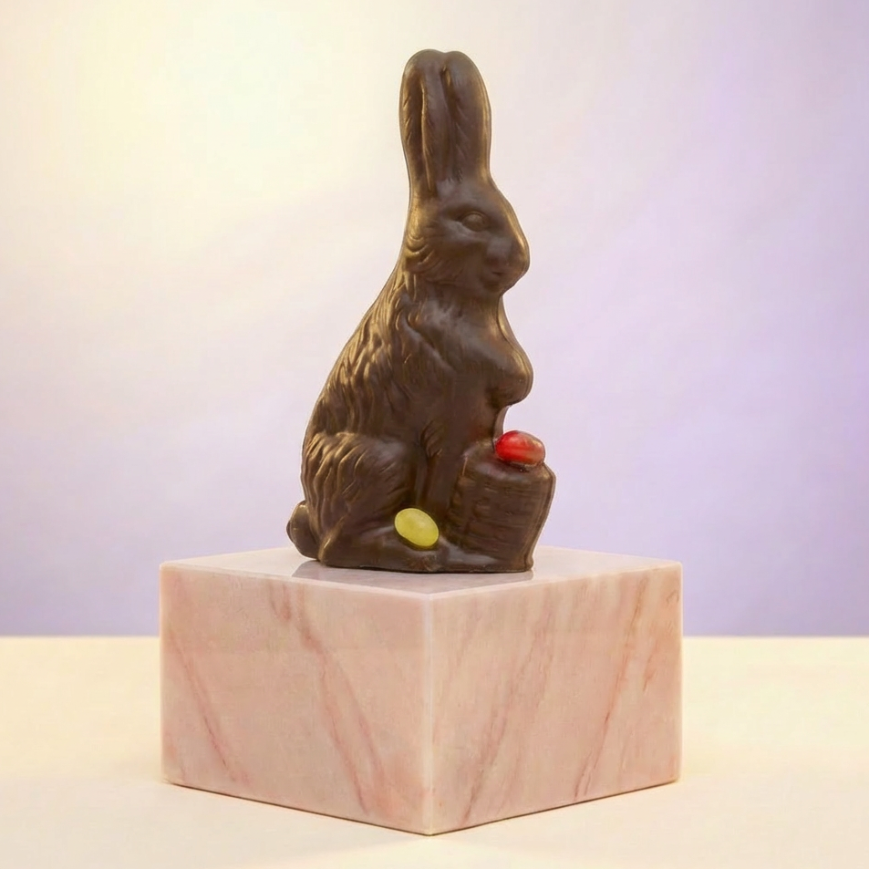 'Beau' Vegan Chocolate Easter Bunny