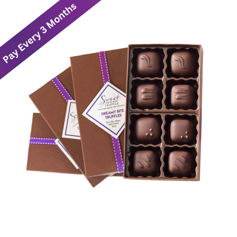 Seasonal Subscription: 8-Piece Truffle Box - Pay every 3 Months