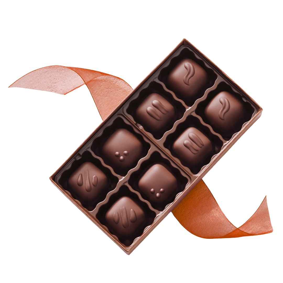 Delight Vegan Chocolate Truffles 8-PC Gift Box