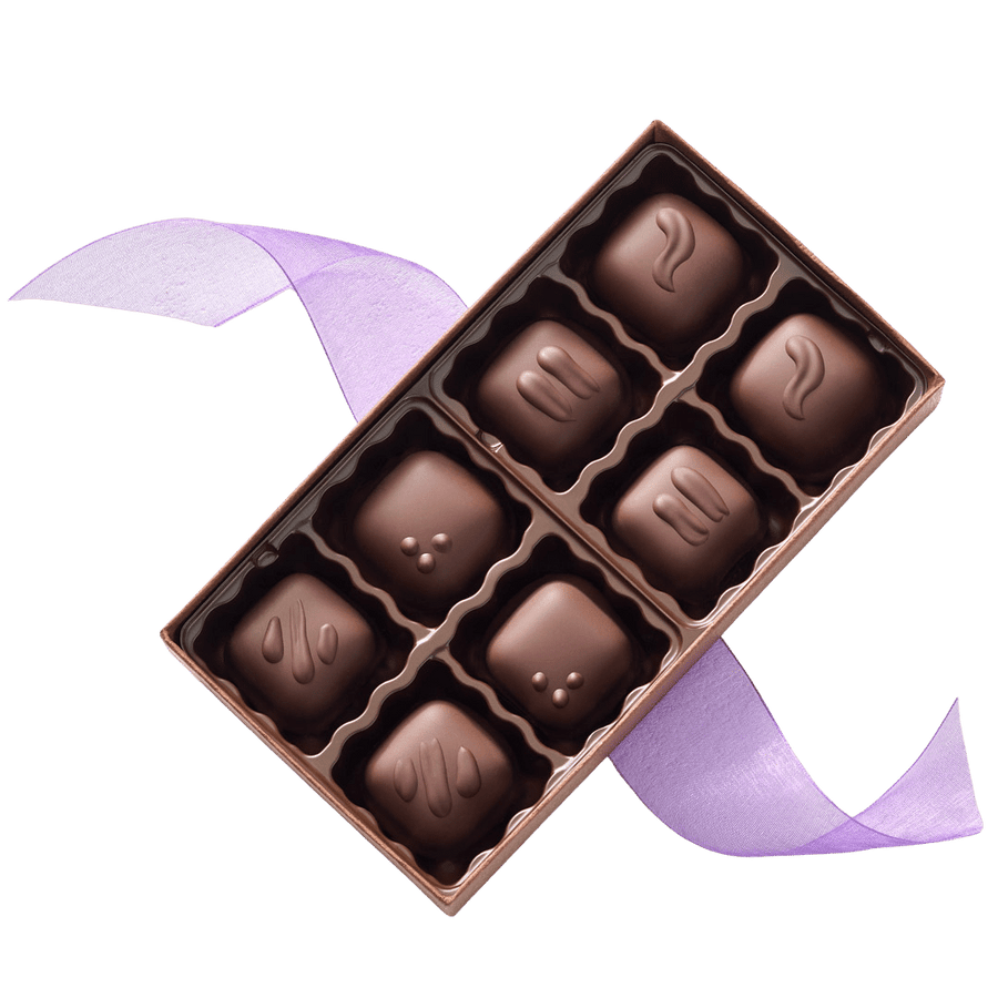 Delight Vegan Chocolate Truffles 8-PC Gift Box
