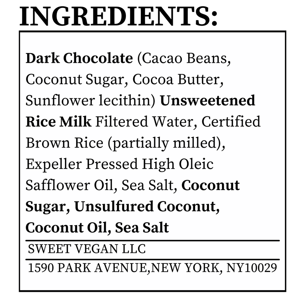 Vegan Chocolate Easter Egg Cetera