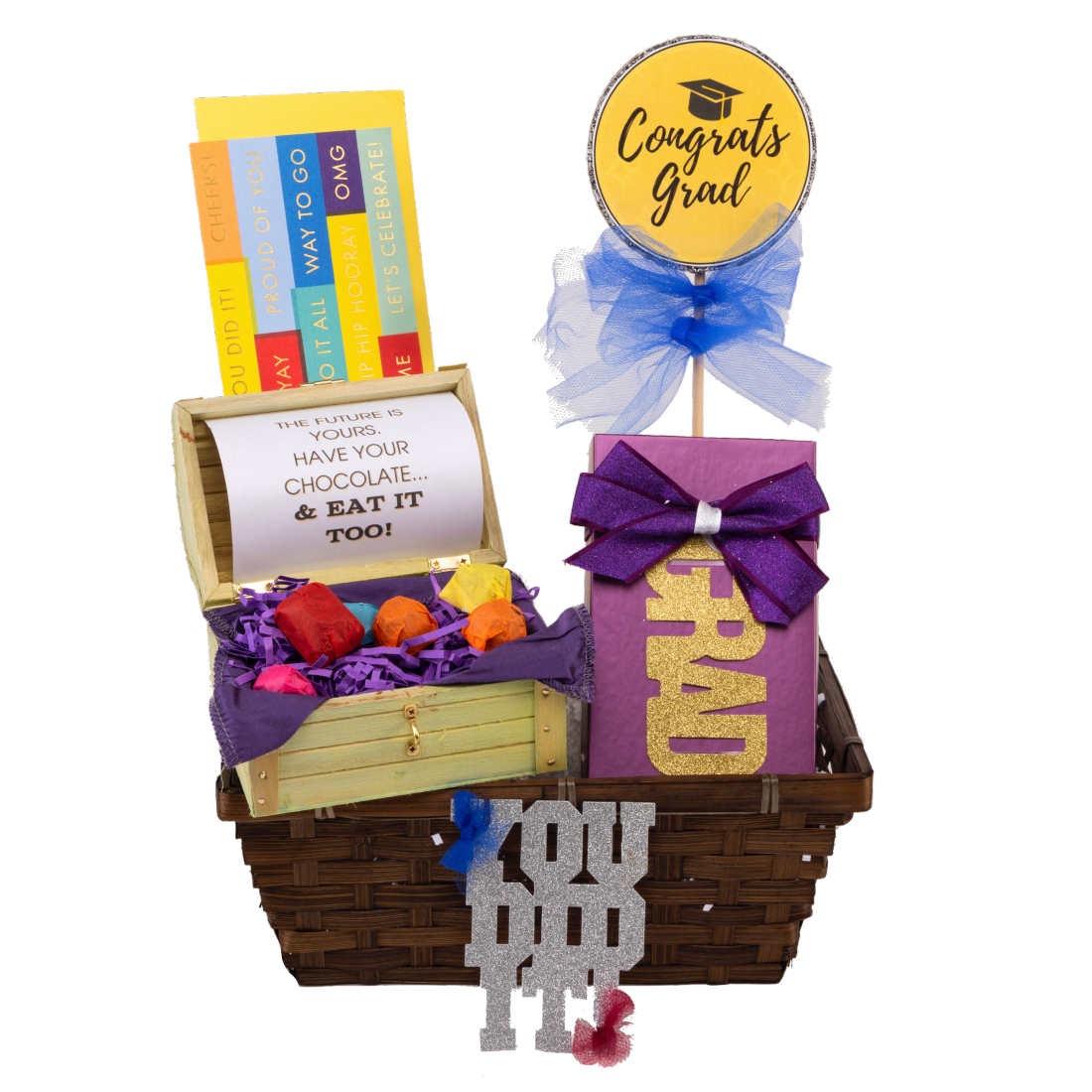 Graduation Custom Basket