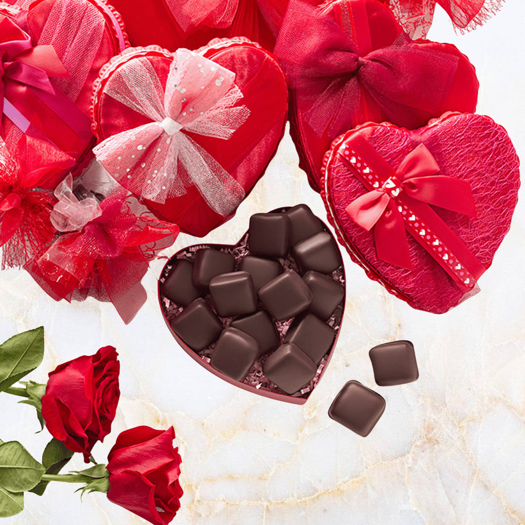 Heart’s Desire Chocolate Truffle Heart Box