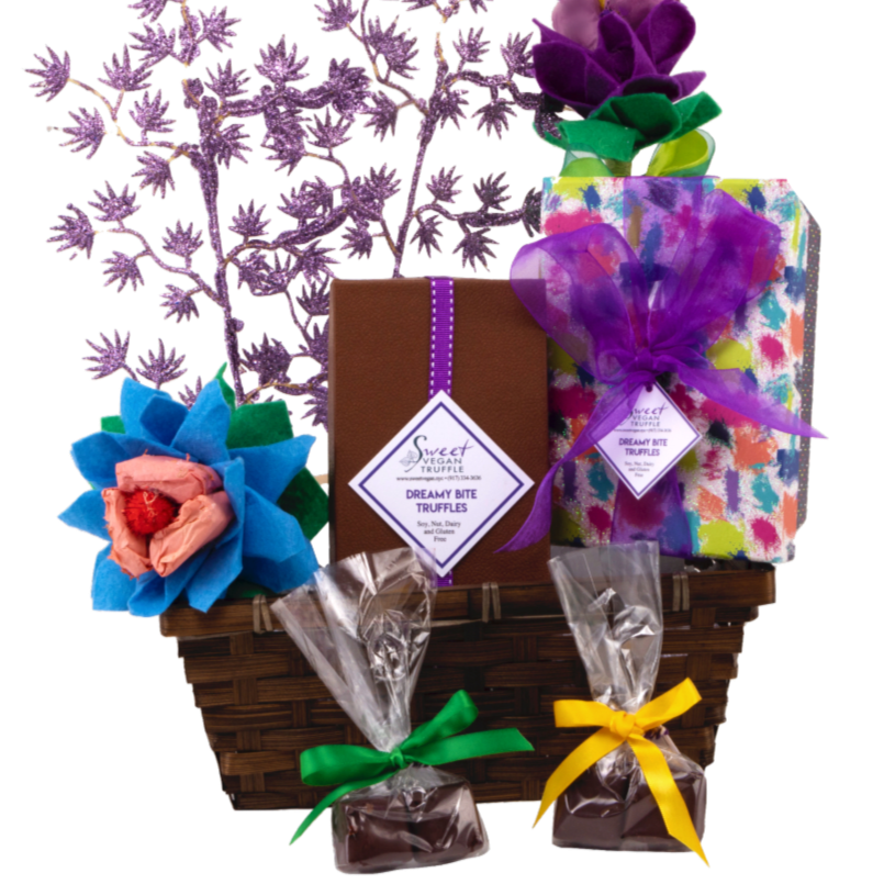 Mother's Day Vegan Chocolate Garden Basket