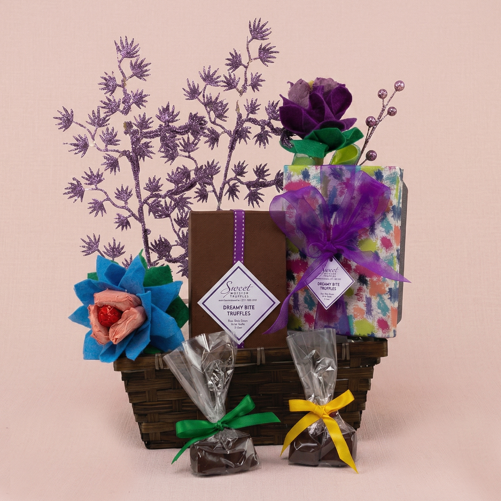 Mother's Day Vegan Chocolate Garden Basket